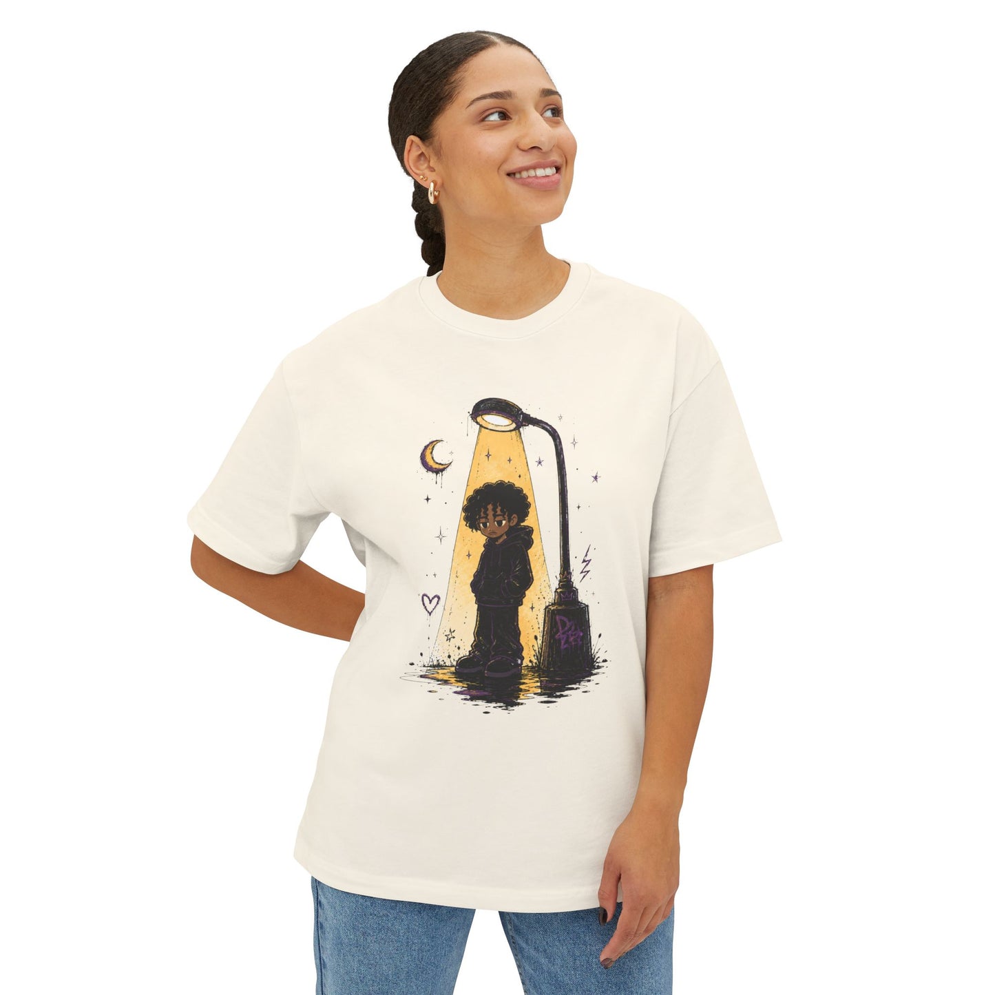 Dressed for Drizzle Boxy Tee