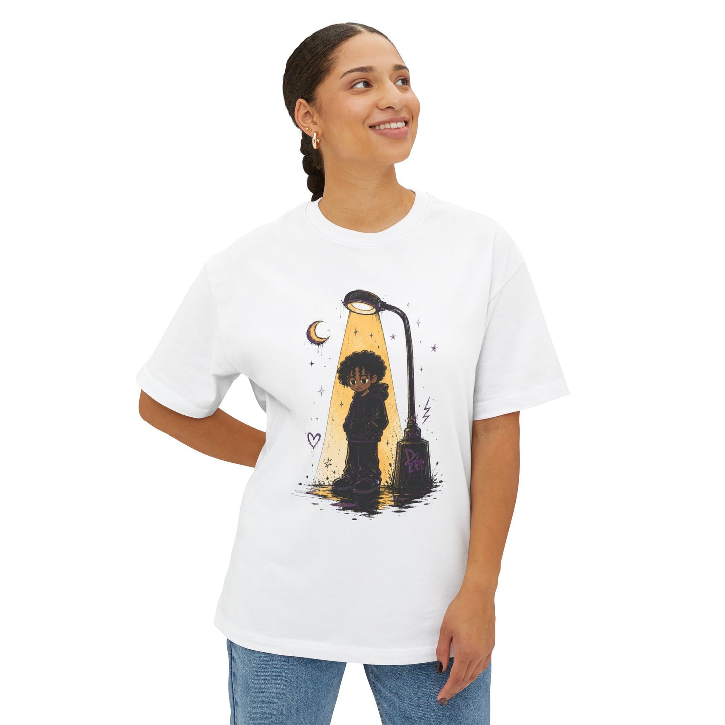 Dressed for Drizzle Boxy Tee