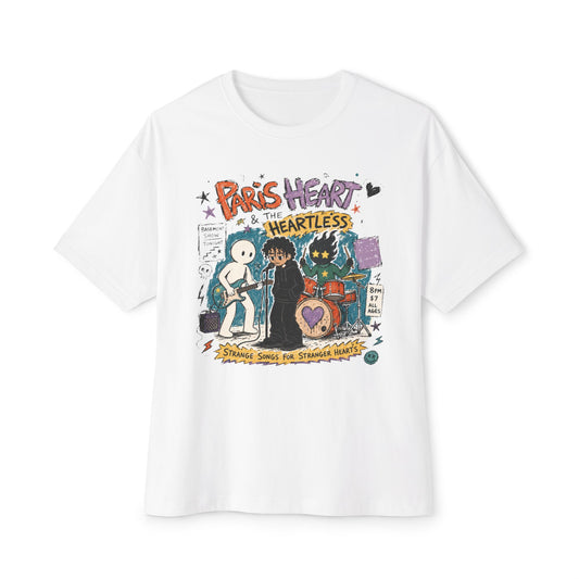 Paris Heart & The Heartless Boxy Tee