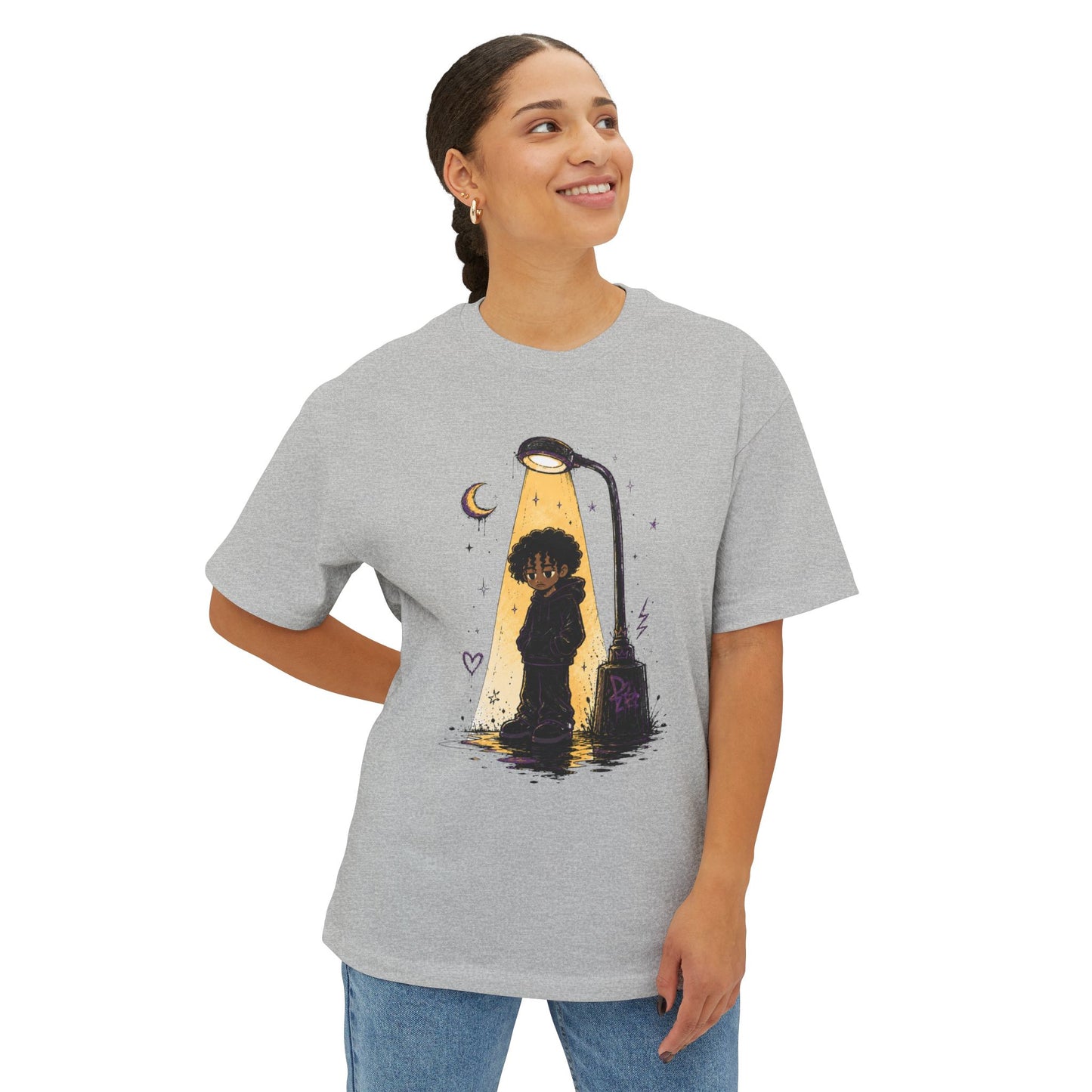 Dressed for Drizzle Boxy Tee